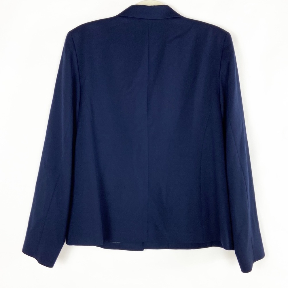 Pendleton 100% Wool Navy Button Closure Lined Lon… - image 2